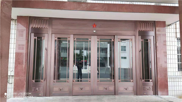 玻璃铜门 (4)